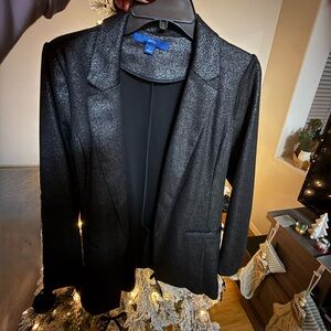 Black Shimmer Blazer